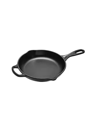 LE CREUSET | Brat- und Servierpfanne "Signature" 23cm (Ofenrot) | schwarz